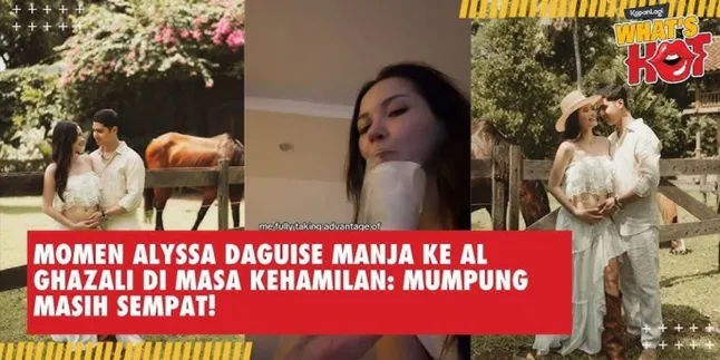 Alyssa Daguise's Affectionate Moments with Al Ghazali During Pregnancy: While There's Still Time!