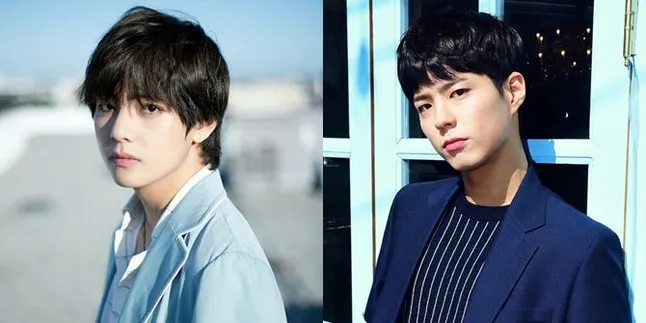 Momen Bromance, V BTS Dapat Ucapan Selamat Ulang Tahun Dari Park Bo Gum