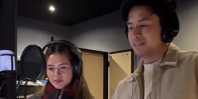 BTS Moments of Christian Bautista and Raisa During the Recording of 'Rainbow', Full of Emotion