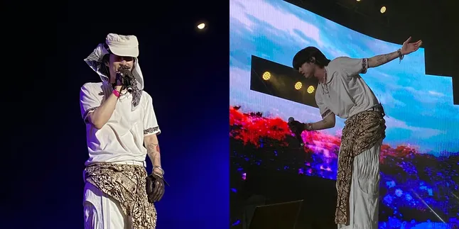 Momen eaJ Park Pukau Prambanan Jazz 2055, Bawakan Lagu Baru hingga Kenakan Batik Unik