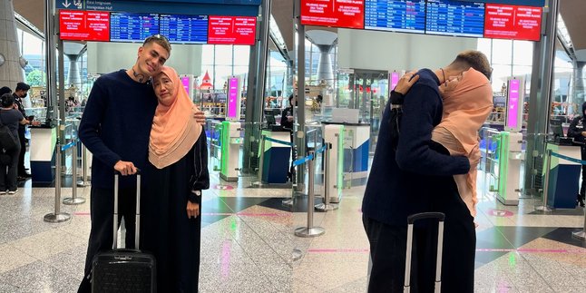 Emotional Moment Aisar Khaled Says Goodbye Before Departing to Indonesia, Praying That Mom Can Join Him in Jakarta