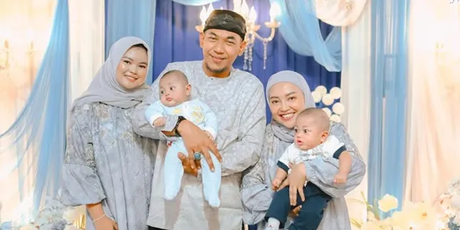 The Touching Moment of the Twins, Fussy and Calm After Being Given Mpok Alpa's Last Clothes