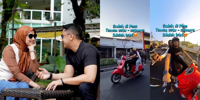 Moment Hengky Kurniawan Riding Together with Sonya Fatmala, Admits That His Only Friend Now is His Wife