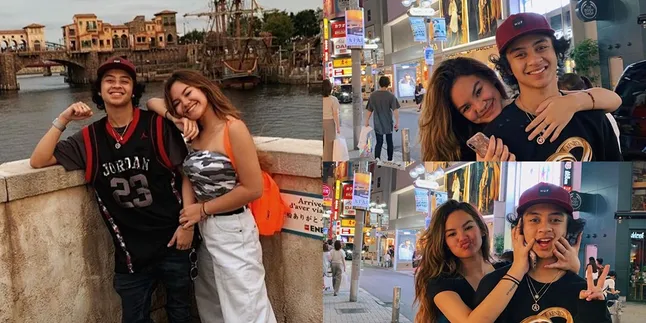 Momen Manis Liburan Bastian Steel dan Shafa Harris di Jepang, Kompak Abis!