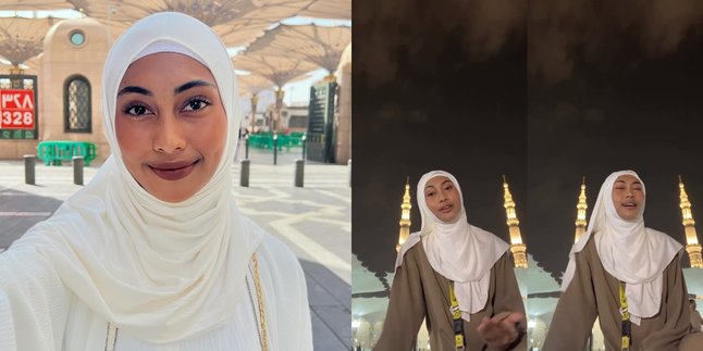 Moment of Novia Bachmid Singing at Masjid Nabawi, Draws Pro Konta