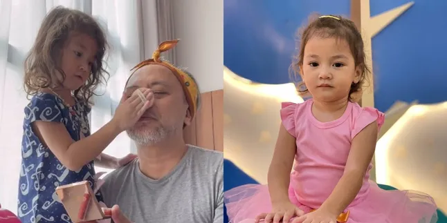Momen Numa Anak Mona Ratuliu Dandani sang Ayah, bak Makeup Artist Profesional - Wajah Indra Brasco Langsung Berubah Momen Numa Anak Mona Ratuliu Dandani sang Ayah, bak Makeup Artist Profesional - Wajah Indra Brasco Langsung Berubah