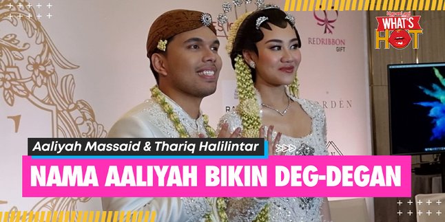 The Most Heart-Pounding Moment for Thariq Halilintar During the Wedding: Aaliyah's Name is Really Long, Isn't It?