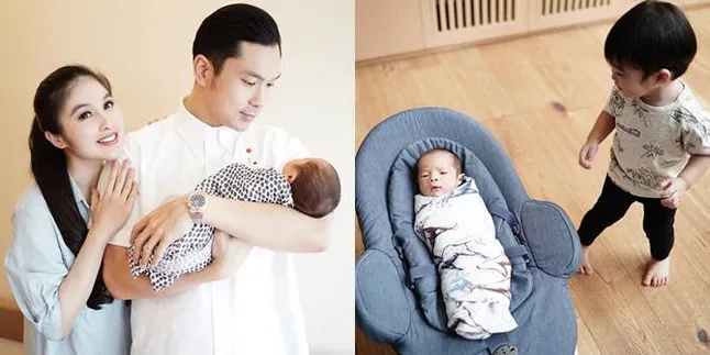 Momen Raphael Moeis Anak Sandra Dewi Bertemu dengan Sang Adik Pertama Kali