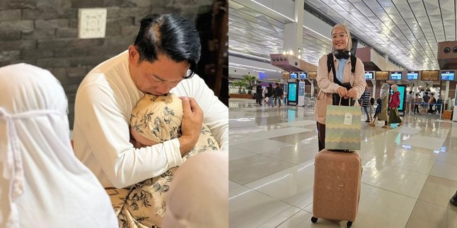 Moment Ridwan Kamil Sends Zara Off to Study in England, Full of Emotion and Tears