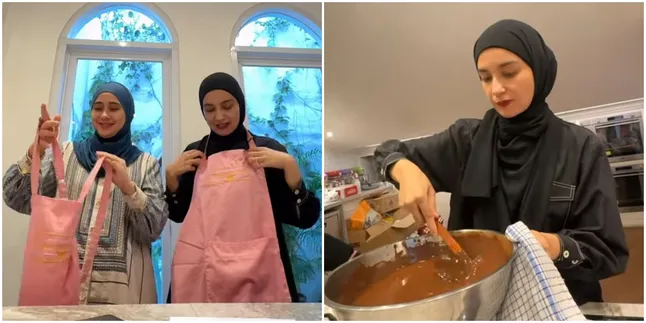 Momen Seru di Balik Kekompakan Shireen Sungkar, Ryana Dea, dan Paula Verhoeven Saat Baking Class