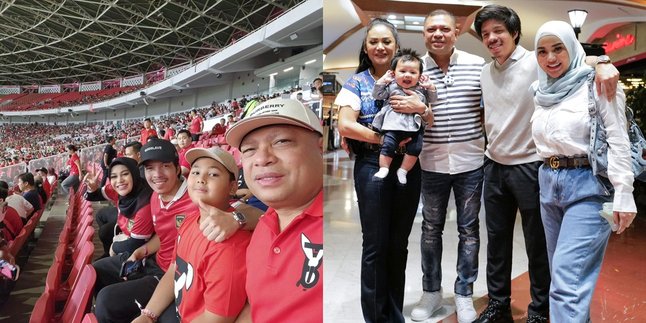 Touching Moment of Sungkem at 7 Months Makes Emotional, Here's a Series of Photos of Aurel Hermansyah's Closeness with her Stepfather Raul Lemos