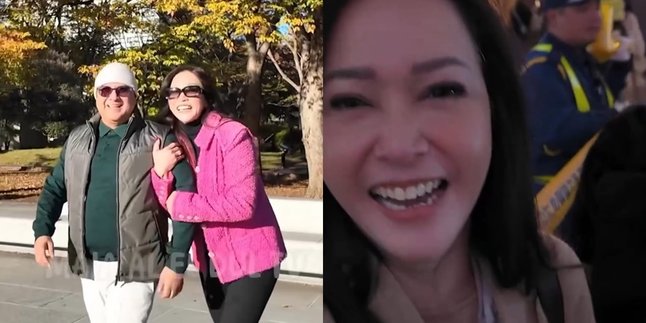 Unexpected Moment, Maia Estianty and Irwan Mussry Were Evicted While Taking Photos in Front of Tokyo Tower