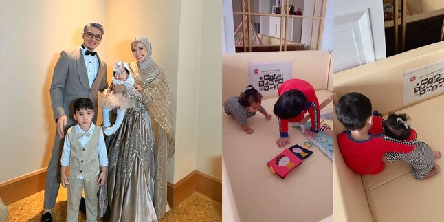 Ukkasya Moments with Zaskia Sungkar's Baby Humaira Playing Together, So Adorable - Looks Affectionate