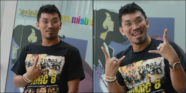 Mongol Bangga Bisa Bermain Bersama Nirina Zubir di Film 'COMIC 8'