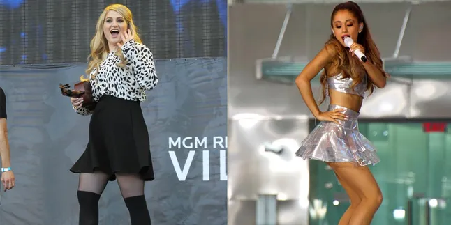 Montok, Meghan Trainor Ingin Miliki Kaki Seperti Ariana Grande