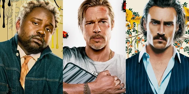 MovieTalk with Brad Pitt dan Cast 'BULLET TRAIN', Para Assassin Bernama Imut Berjibaku dengan Maut MovieTalk with Brad Pitt dan Cast 'BULLET TRAIN', Para Assassin Bernama Imut Berjibaku dengan Maut
