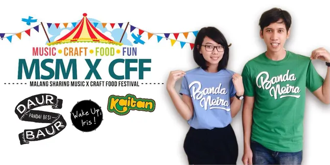 'MSM X CFF', Nikmatnya Menikmati Musik di Tengah Bazaar 'MSM X CFF', Nikmatnya Menikmati Musik di Tengah Bazaar