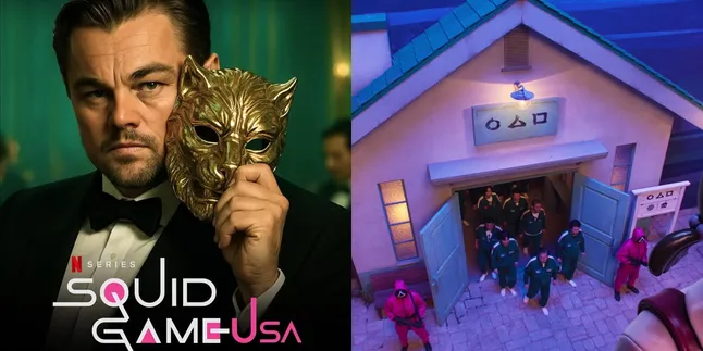 Muncul Poster Leonardo DiCaprio Jadi Cover SQUID GAME USA, Bikin Heboh Netizen