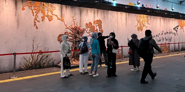 Mural 3D di Terowongan Kendal, Terinspirasi dari Serial THE LAST OF US