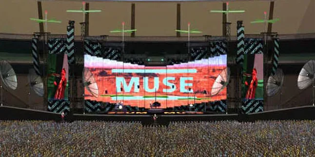 Muse Sajikan Alien, Piramida dan Kung-fu di Konsernya!