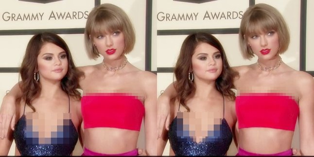 MV Taylor Swift 'Bad Blood' Menang Grammy, Selena Gomez Histeris