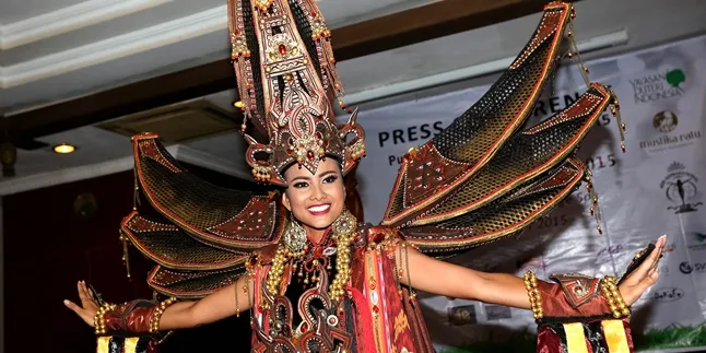 Mystical Toraja, Gresya Amanda Terkejut Desain Kostum Nasionalnya Mystical Toraja, Gresya Amanda Terkejut Desain Kostum Nasionalnya