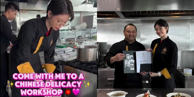 Nada Tarina Putri Returns to Cooking Class, Called Multi-Talented by Netizens