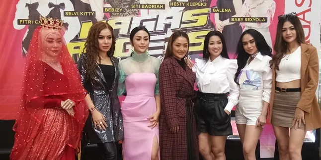 Nagaswara Kenalkan Nagas Ange7's, Ada Siti Badriah, Selvi Kitty Hingga Fitri Carlina