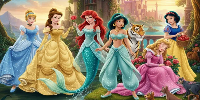 Nama Princess Disney: Mengenal 13 Putri Ikonik yang Menginspirasi Generasi