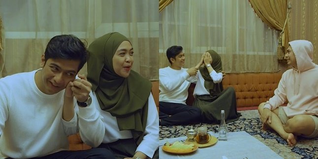 Funny but Romantic, This is the Moment Ria Ricis Cried in the Arms of her Husband because She Knew Raditya Dika's Age