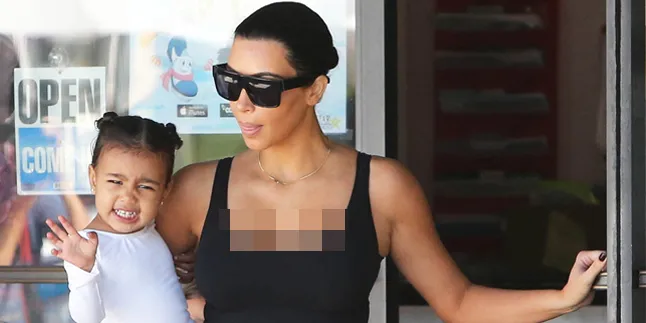 Narsis Maksimal, North West Ternyata Juga Doyan Selfie