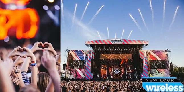 Nekat Terobos Gerbang Wireless Fest, Pria Ini Dihadiahi Pukulan