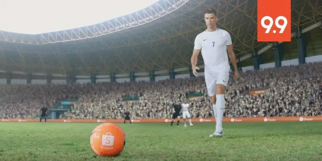 Netizen Bully Habis-Habisan, Iklan Shopee x CR7 Malah Viral Lintas Negara, Lho!