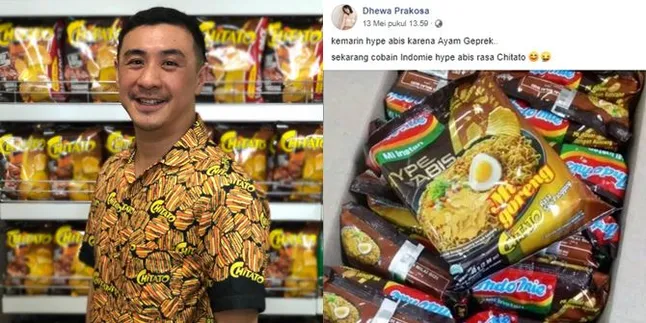 Netizen Ramai Bicarakan Varian Indomie x Chitato, Axton Salim: Happy Birthday