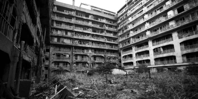 Ngerinya Pulau Hantu Hashima di Jepang!