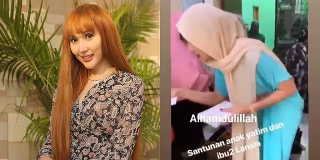 Nggak Cuma Hobi Belanja, Lucinta Luna Bagi-bagi Rezeki ke Anak Yatim dan Ibu-Ibu Nggak Cuma Hobi Belanja, Lucinta Luna Bagi-bagi Rezeki ke Anak Yatim dan Ibu-Ibu