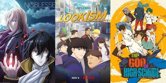 6 Anime yang Diadaptasi dari Webtoon Korea, Cocok Jadi Teman Nunggu Buka Puasa