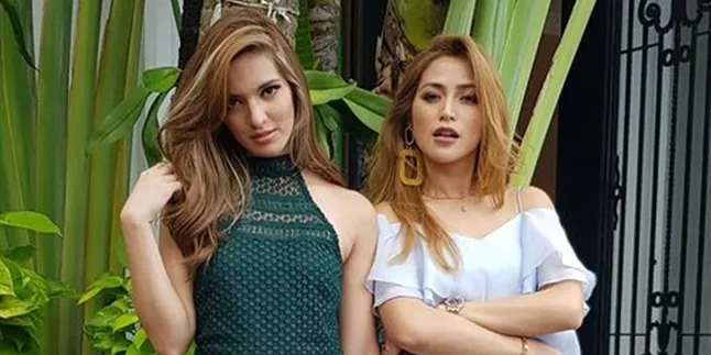 Nggak Mau Ketinggalan, Jessica Iskandar dan Nia Ramadhani Ikutan Kiki Challenge