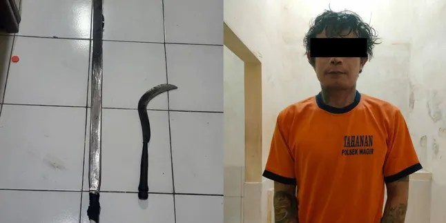 Niat Melerai Warganya, Punggung Perangkat Desa di Malang Justru Kena Sabet Senjata Tajam