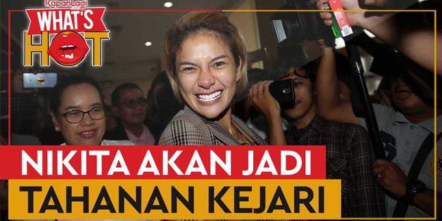 Nikita Mirzani is Happy When Arriving at the South Jakarta Prosecutor's Office