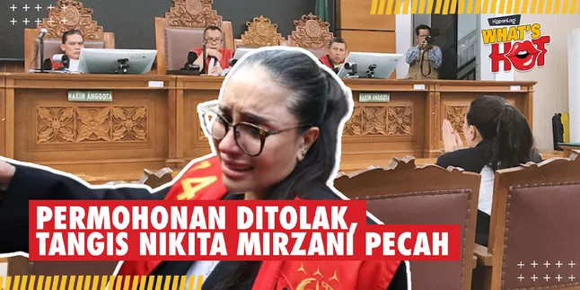 Nikita Mirzani Cries and Pleads, But This Is the Judge's Answer
