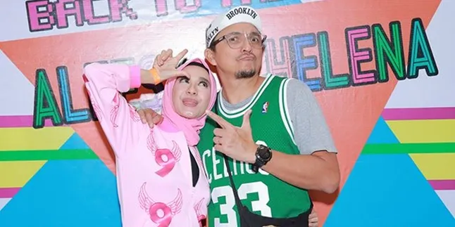 Nikmati Sore, Laudya Cynthia Bella Bersepeda Santai Bareng Suami!