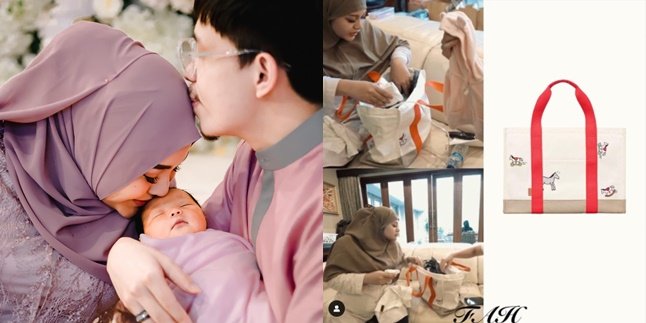 The Amount is Fantastic, Here are 8 Photos of Baby Ameena's Equipment, Aurel and Atta Halilintar's Child - There's a Diaper Bag Worth 30 Million