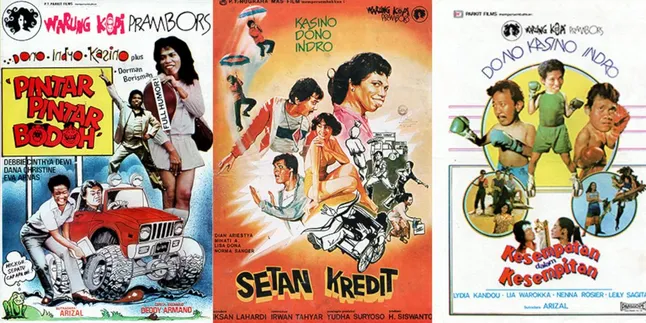 Nostalgia Bareng! Ini 5 Film Warkop DKI Terkocak yang Siap Menghibur Kamu