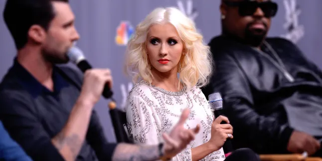 Nyanyi Dadakan, Christina Aguilera Grogi