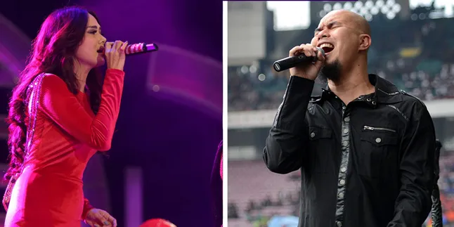 Nyanyi Lagu Romantis Sejagat, Dhani dan Mulan Tampil Tak Mesra