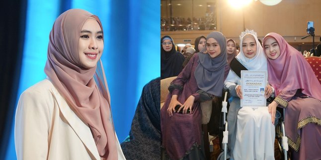 Oki Setiana Dewi and Ria Ricis Proud of Their Mother Becoming the Oldest Al-Quran Memorizer Graduate