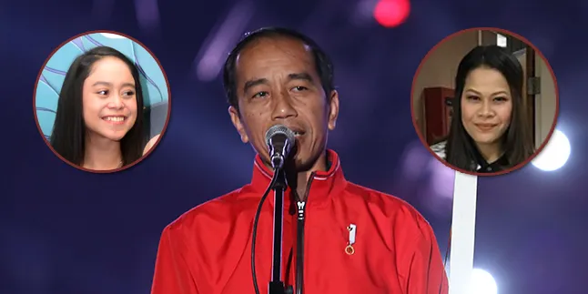 Okky Lukman dan Lesti D'Academy Nangis Ketemu Jokowi