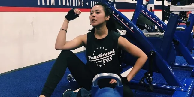 Olahraga Nabila Faisal Istri Marcell Darwin Selama Pandemi, Cocok Untuk Kamu-Kamu yang Sibuk