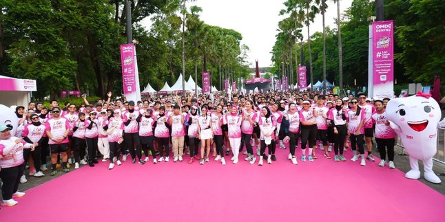 OMDC Fun Run 'LariUnjukGigi' Involved 2 Thousand Participants, With A Lineup of Artists From Jirayut to Paula Verhoeven